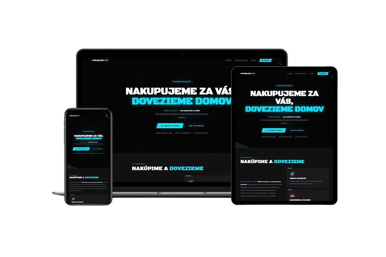 Nakupujte.sk mockup